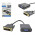 Conversor DVI 24+1 Macho Para VGA Fêmea 23 Centímetros, LT-226, Lotus, Preto - CB0396LT