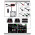 Kit FAN Gamer K-Mex, AADA, ARGB, 3 Fans 120mm, 1 Fita LED e Controle - AADAK136ARQMB0X