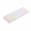 Teclado Mecânico Gamer Redragon Castor RGB, Switch Blue Removíveis, ABNT2, Branco - K631W-RGB (PT-BLUE)