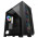 Gabinete Gamer Hayom GB1770, Tampa Lateral de Vidro, Com 4 Fans, LED RGB, Sem Fonte, Preto - GB1770