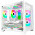 Gabinete Gamer K-Mex Space Z1 WHITE, CG-W2AD, Vidro Temperado, Fita Led RGB, Sem Fonte, S/Fan, Branco - CGW2ADRH002CBOX