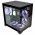 Gabinete Gamer K-Mex Space AQUA, CG-10KN, Lateral e Frontal em Vidro, Sem Fonte, Sem Fan, Preto - CG10KNRH001CBOX