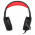 Headset Gamer Redragon Muses 2, LED Vermelho, Surround 7.1, Drivers 50mm, USB, Para PC, Preto - H310-1