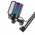 Microfone Gamer Fifine Ampligame A6T, RGB, USB, Com Braço Articulado, Preto - A6T