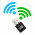 Adaptador De Rede Wireless Gamemax, Namo, USB Dual Band, 433Mbps, 5.8GHz, Preto