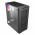 Gabinete Gamer Bluecase X-Frame, mATX, Lateral Vidro, USB 3.0, Sem Fan, Sem Fonte, Preto - BG-050