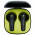 Fone de Ouvido Auricular Bluetooth WAAW By ALOK MOB 200EB, Microfone, Preto e Verde - WAAW0007