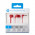 Fone de Ouvido Intra H100 HP, Vermelho - 1KF56AA#ABL
