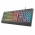 Teclado Gamer Trust Ziva, LED Multicolor, USB, Preto - 23697