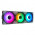 Kit Fans Gamer Rise Mode Magneto, ARGB, 3 Unidades, 120mm, Preto - RM-MA-01-ARGB