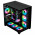 Gabinete Gamer K-Mex Ghost Shark, CG-02J1, Lateral e Frontal em Vidro, Sem Fonte, Sem Fan, Preto - CG02J1RH0010B0X