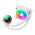 Water Cooler Rise Mode Aura Frost Pro, ARGB, 120mm, AMD/Intel, Branco - RM-WCZ-05-ARGB