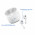 Fone de Ouvido Goldentec TWS GT Free, Bluetooth 5.1, Branco - 52394