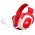 Headset Gamer Havit H2002D, Drivers 53mm, Microfone Plugável, P2, PC, PS4, XBOX ONE, Branco e Vermelho - HV-H2002WR