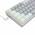 Teclado Mecânico Gamer Redragon Fizz Compacto, RGB, Switch Blue, ABNT 2, Cinza e Branco - K617-RGB-GW (PT-BLUE)