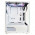 Gabinete Gamer Hayom GB1793, Tampa Lateral e Frente de Vidro, Com 3 Fans, LED RGB, Sem Fonte, Branco - GB1793