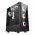 Gabinete Gamer Segotep Flexi 5, Mid Tower, ATX, Lateral em Vidro, Preto - SEG-CASE-FLX5B-WW