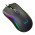 Kit Gamer Mouse e Mousepad Armory Warrior, 3200DPI, 7 Botões, RGB, Preto - MO396