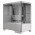 Gabinete Gamer PCYes Forcefield Twr White Ghost, ATX, Mid-Tower, Vidro Temperado, Sem Fonte e Fan, Branco - GFFTWRWG