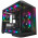 Gabinete Gamer Redragon Wideload Extreme Black, Mid tower, Lateral e Frontal em Vidro Curvado, Sem Fan, Preto - CA-605B
