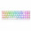 Teclado Gamer Mecânico Redragon Pollux, RGB, Switch Red, ABNT2, Branco - K628-RGB-W (PT-RED)