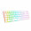 Teclado Gamer Mecânico Redragon Ashe Pro RGB, Switch Red, ABNT2, Branco - K626-KB-W (PT-RED)
