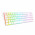 Teclado Gamer Mecânico Redragon Ashe Pro RGB, Switch Blue, ABNT2, Branco - K626-KB-W (PT-BLUE)