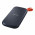 SSD Externo Portátil Sandisk, 1TB, USB, Leitura: 800MB/s, Preto e Laranja - SDSSDE30-1T00-G26