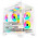 Gabinete Gamer K-Mex Aquário Micro White, CG-W830, Lateral e Frontal em Vidro, Sem Fan, Branco - CGW830RH002CBOX