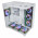 Gabinete Gamer K-Mex Tiger Shark, CG-W4J1, ATX, Mid Tower, Vidro Temperado, Sem Fonte, Sem Fan, Branco - CGW4J1RH002CB0X
