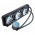 Water Cooler K-Mex WACO, Multicolor, 360mm, Intel e AMD, Mangueiras de Nylon, Preto - WACOF133ADXB0X