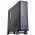 Gabinete Slim C3Tech, Com Fonte 200W, LED Azul, Preto - DT-120BK