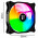Cooler FAN GT Gamer Rainbow 120mm, Preto - 65391