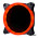 Cooler FAN Bluecase Ring BFR-24R, Box, 120mm, LED Vermelho - BFR24RCASE