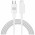 Cabo de Dados Lighting 8 Pinos/USB-C Para Iphone Multilaser, Branco - WI454