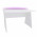 Mesa Gamer, LED RGB, Com Filtro de Linha 6 Tomadas, OEM, Branco - CLM VESTA
