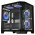 Gabinete Gamer K-Mex Aquário Ângulo Micro, CG-0620, Lateral e Frontal em Vidro, Sem Fan, Preto - CG0620RH001B0X