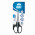 Tesoura Multiuso 17cm Lyke, UND, Aço Inox, Preto - 101864