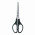 Tesoura Multiuso 17cm Lyke, UND, Aço Inox, Preto - 101864