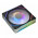 Kit Exaustores 3 Fans K-Mex ARGB AAVA, Controle Remoto, Sem Fita, Preto - AAVAK136ATEAB0X
