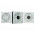 Kit Exaustores 3 Fans K-Mex ARGB AAVW, Controle Remoto, Sem Fita, Branco - AAVWK136ATEAB0X
