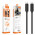 Cabo Tipo C Para Tipo C A'Gold, 2 Metro, 60W, Preto - CB-105