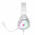 Headset Gamer Superframe Sound, 7.1 Surround, Drivers de 50mm, RGB, USB, Branco - SF-HS-SD7CR3W
