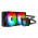 Water Cooler TGT Spartel V2 240, Rainbow, 240mm, Preto - TGT-SPL240-V02