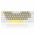 Teclado Mecânico Gamer Redragon Lakshmi, RAINBOW, Switch Brown, ABNT 2, Branco - K606-YL GY WT (PT-BROWN)