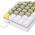 Teclado Mecânico Gamer Redragon Lakshmi, RAINBOW, Switch Brown, ABNT 2, Branco - K606-YL GY WT (PT-BROWN)
