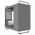 Gabinete Gamer Bluecase Tiny, mATX, Lateral Vidro, USB 3.0, Sem Fan, Sem Fonte, Cinza - BG-056G
