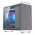 Gabinete Gamer Bluecase Tiny PRO, mATX, Lateral Vidro, USB 3.0, 5 Fans, Sem Fonte, Cinza - BG-056G TINY PRO