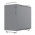 Gabinete Gamer Bluecase Tiny PRO, mATX, Lateral Vidro, USB 3.0, 5 Fans, Sem Fonte, Cinza - BG-056G TINY PRO