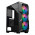 Gabinete Gamer Hayom GB1710, Tampa Lateral de Vidro, Com 3 Fans, LED RGB, Sem Fonte, Preto - GB1710